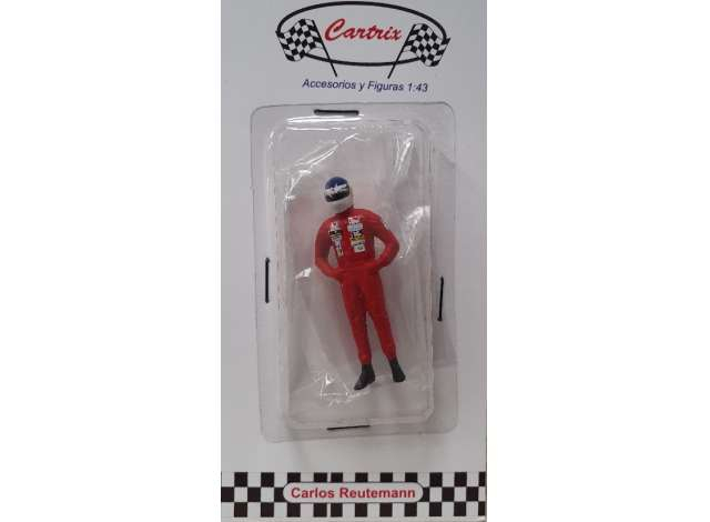 Фигурка Carlos Reuteman Williams, красный