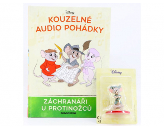 Спасатели в Австралии-Книга с фигуркой волшебные аудиосказки Дисней №63