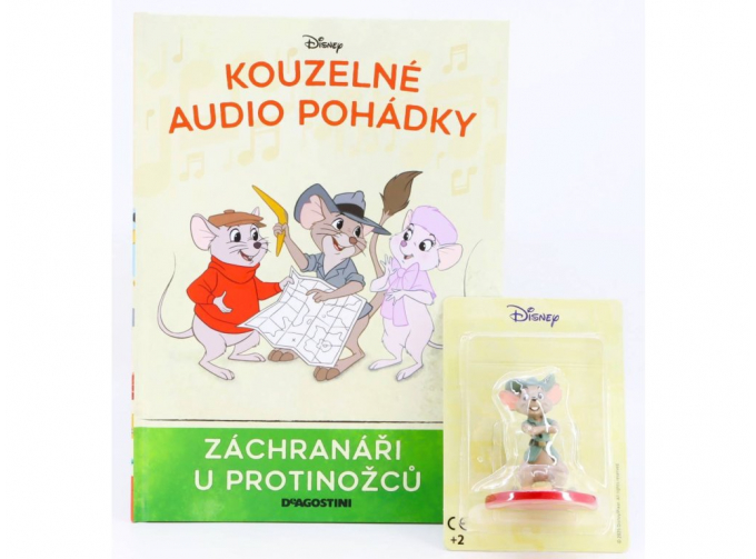 Спасатели в Австралии-Книга с фигуркой волшебные аудиосказки Дисней №63