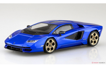 Сборная модель Lamborghini Countach LPI 800-4 (Metallic Blue)