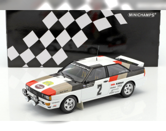 AUDI QUATTRO - AUDI SPORT - MIKKOLA/HERTZ - WINNERS INTERNATIONAL SWEDISH RALLY 1981