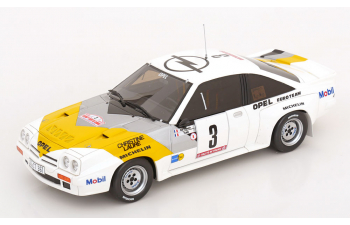 CHEVROLET G30 Van с прицепом + OPEL TDC Manta Gr B Rally Frequelin/Tilber (1984)