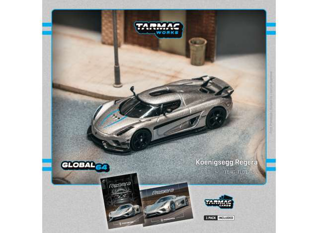 Koenigsegg Regera, silver metallic