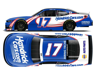 Chevrolet #17 Corey Day *HendrickCars.com*, white/blue 2026