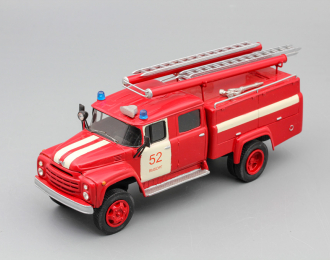 АЦ-30 (ЗИL 130) пожарный, красный / белый