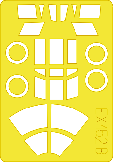 Окрасочная маска Немецкий разведчик Focke-Wulf Fw 189 Uhu