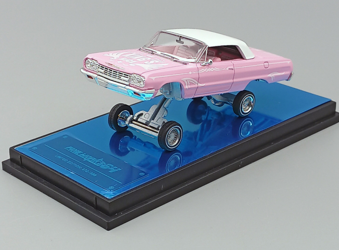 CHEVROLET Impala Convertible LowRider (1964), pink