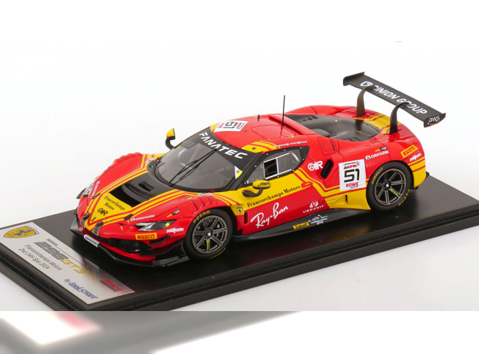 FERRARI 296 GT3 No 51 24h Spa, Guidi/Rigon/Rovera (2024)