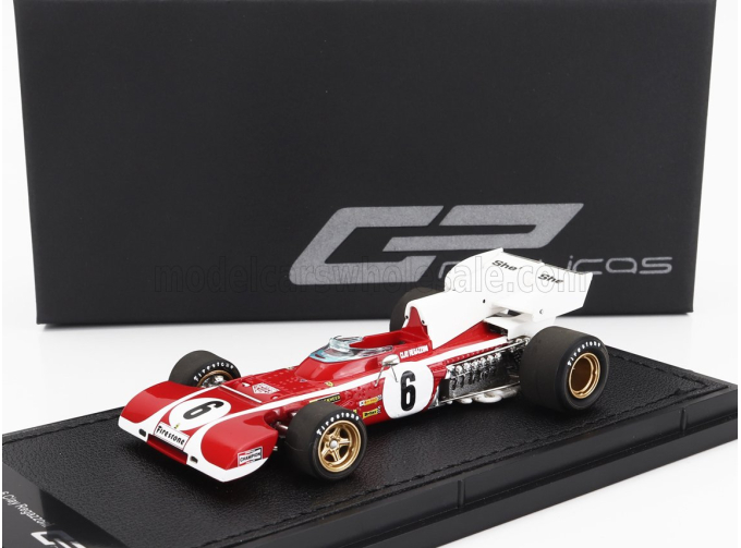 FERRARI F1 312b2 Scuderia Ferrari №6 12th South Africa Gp (1972) Clay Regazzoni, Red