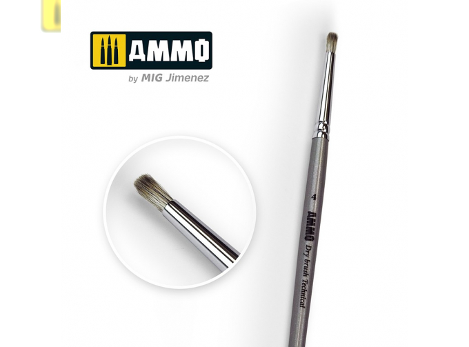 4 AMMO Drybrush Technical Brush