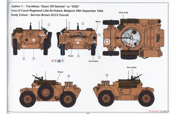 Сборная модель Mk 1 Sawn Off Daimler (SOD)