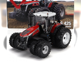 MASSEY FERGUSON Mf9s.425 Tractordual Wheels (2022), Red Black