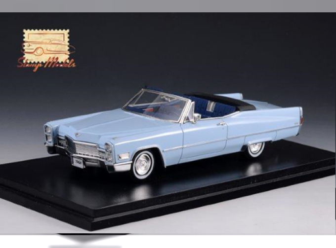 CADILLAC DeVille Convertible (открытый) 1968 Arctic Blue