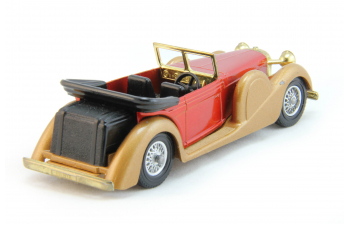 LAGONDA Drophead Coupe (1938), Models of Yesterday, gold / red