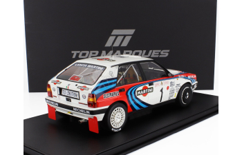 LANCIA Delta Hf Integrale 16v Martini №1 3rd Rally Montecarlo (1990) M.Biasion - T.Siviero, White Red Blue