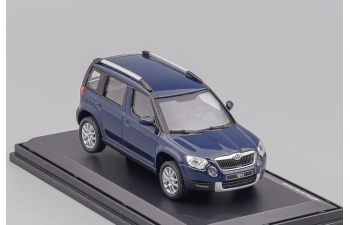 SKODA Yeti, storm blue metallic