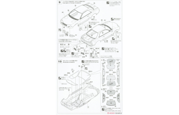 Сборная модель Calsonic Skyline Skyline GT-R [BNR32 Gr.A] 1993 JTC Champion