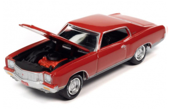 DODGE Charger Super Bee (1971), red/black + CHEVROLET Monte Carlo SS (1971), red