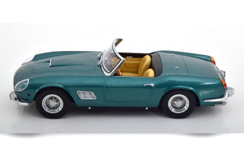 FERRARI 250 GT California Spyder with removable Hardtop (1960), green metallic silver