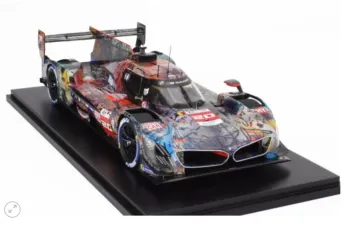 BMW M Hybrid V8 Hypercar №20 in Sonderlackierung 24h LeMans Robin Frijns, René Rast, Sheldon van der Linde (2024)