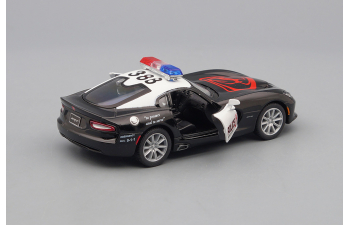 DODGE SRT Viper GTS Police (2013), black / white