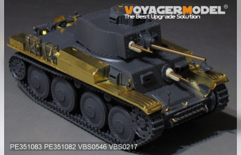 Фототравление для Немецкого Pz.Kpfw.38(t) Ausf.E/F Набор для обновления