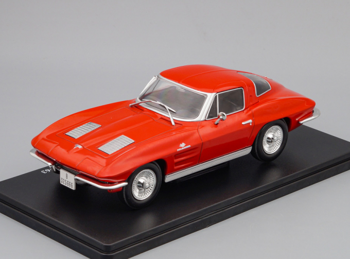 CHEVROLET Corvette Stingray 1963, Auto Vintage, red