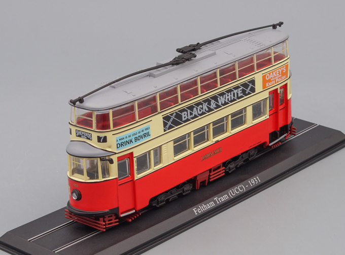 трамвай Feltham Tram (UCC) 1931 Red/Beige