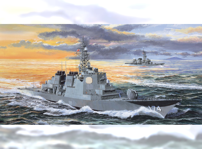 Сборная модель Фрегат DDG-174 "Киришима"