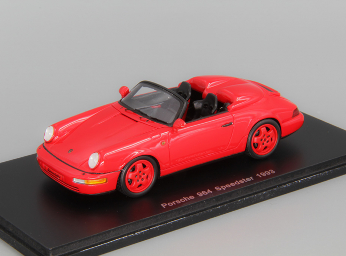 PORSCHE 964 Speedster, red