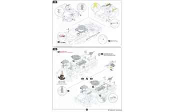 Сборная модель разведывательная машина Stryker M1127 RV (2 в 1)