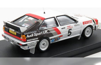 AUDI Quattro №5 Winner Rally Welsh (1982) B.waldegaard - P.short, White Red