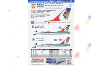 Сборная модель F-CK-1 C “Ching-kuo” Single Seat Fighter 2in1 Ver( ,Include 1 All Kits) ROCAF