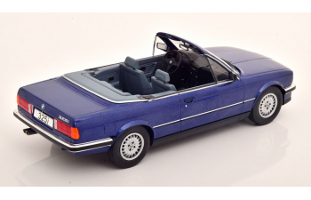 BMW 325i E30 Convertible, blue metallic