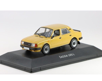 SKODA 105L (1984), yellow