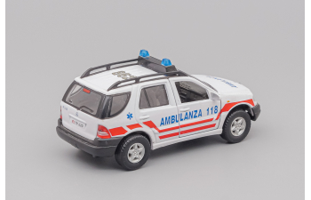 MERCEDES-BENZ M-Class Ambulanza 118, white