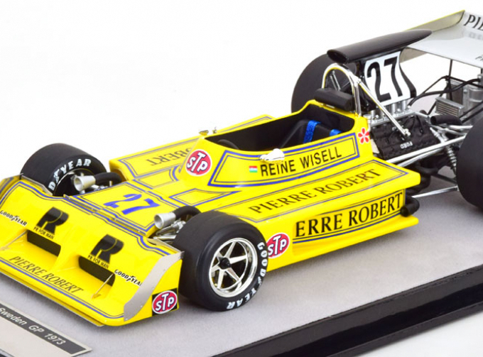 MARCH F1 731 Ford N27 Sweden Gp (1973) Reine Wisell, Yellow