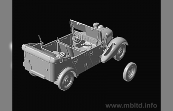 Сборная модель Sd.Kfz 1 Type 170VK, Немецкая военная машина