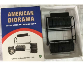 Metal Tire Rack