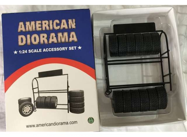 Metal Tire Rack