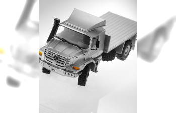 MERCEDES-BENZ Zetros 4x4 Бортовая платформа, silver