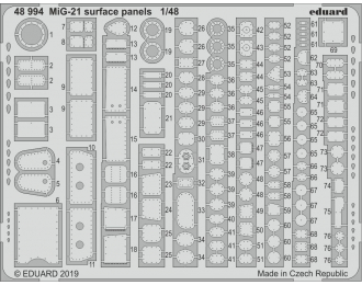МиГ-21 внешние панели