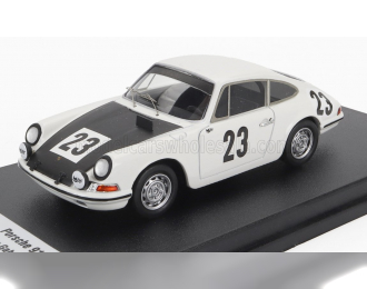 PORSCHE 911 №23 Winner 24h Spa Francorchamps (1967) Jean Pierre Gaban - Pedro, White Black