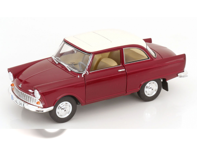 DKW Junior, dark red/white