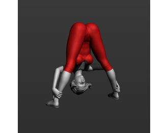 Фигура Складка, окрашенная