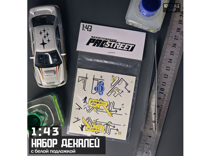 Декаль Need for Speed ProStreet "Grip King"