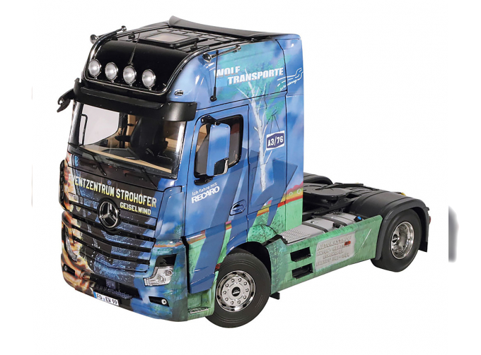 MERCEDES-BENZ Actros Gigaspace 4x2 towing vehicle with illumination, Strohofer