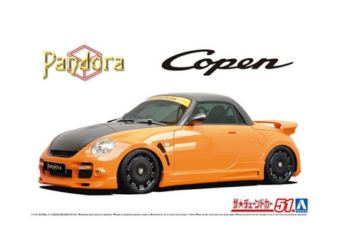 Сборная модель Daihatsu Copen Pandora Type887 EvoⅡ L880K