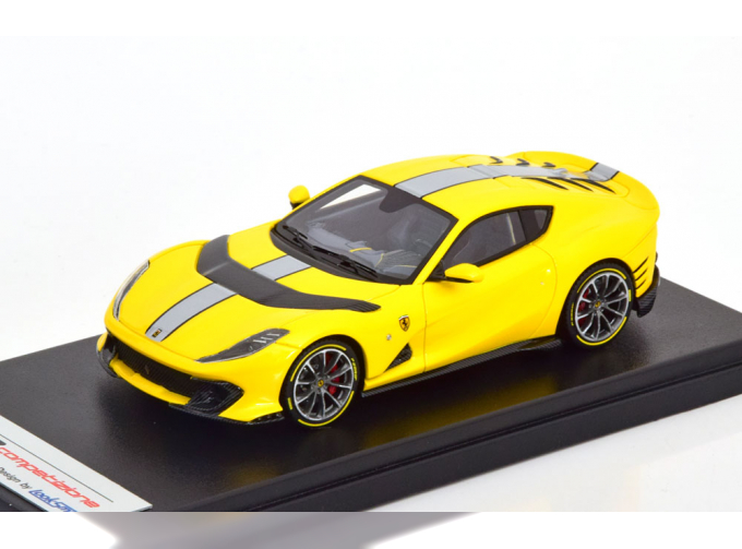 FERRARI 812 Competizione (2021), yellow metallic silver