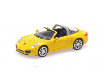 PORSCHE 911 991 Targa Cabriolet Open (2014), Yellow
